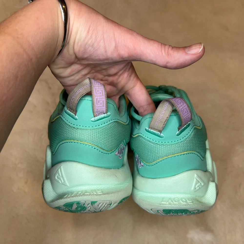 Nike Giannis Immortality 2 Mint & Lavender Basketball Shoes 5.5